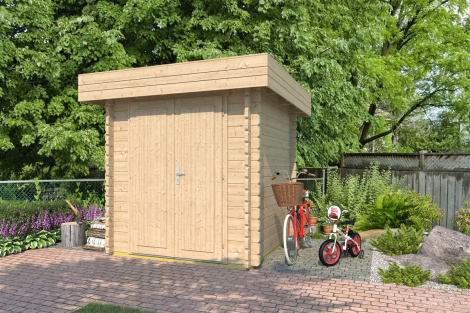 Practical Garden Shed ROB 44 A | 2 x 2 m